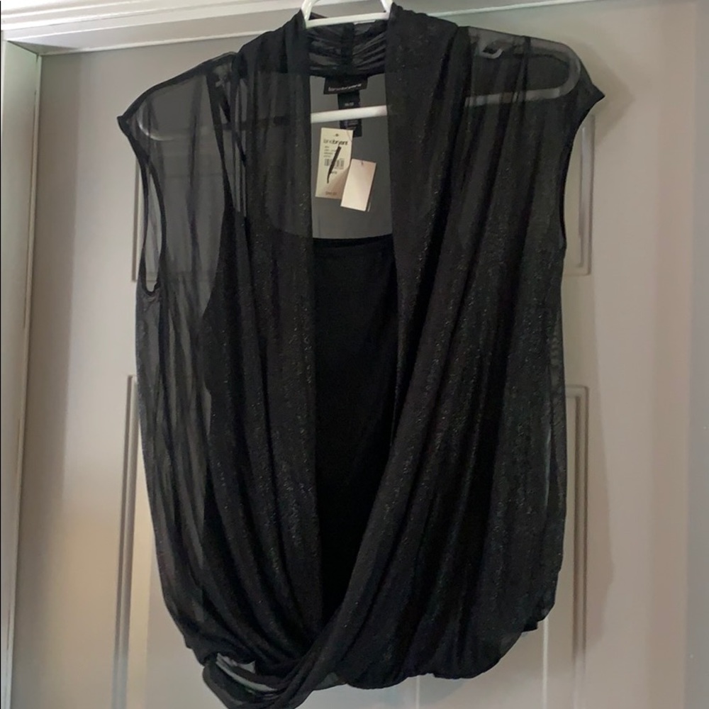 Lane Bryant Black Blouse